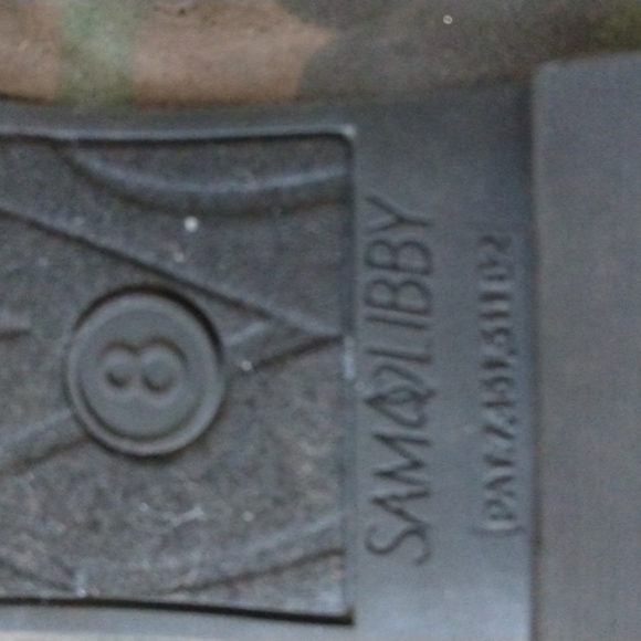 SAM  LIBBY size 8 color verde militar y negro - Picture 5 of 7